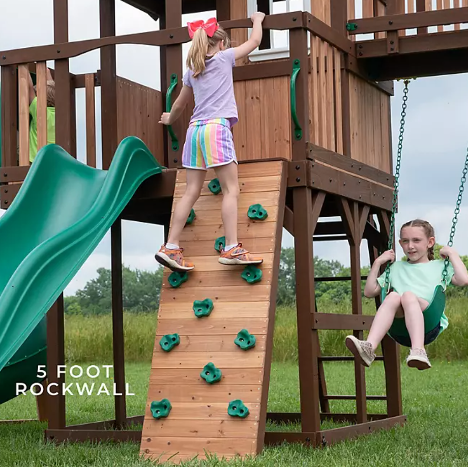Fort Cedar Swing Set