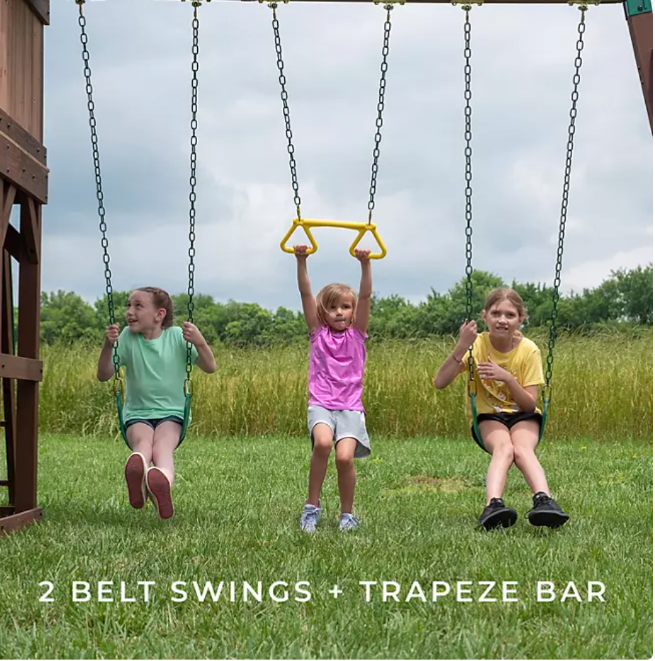 Fort Cedar Swing Set