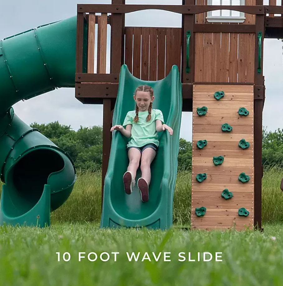 Fort Cedar Swing Set