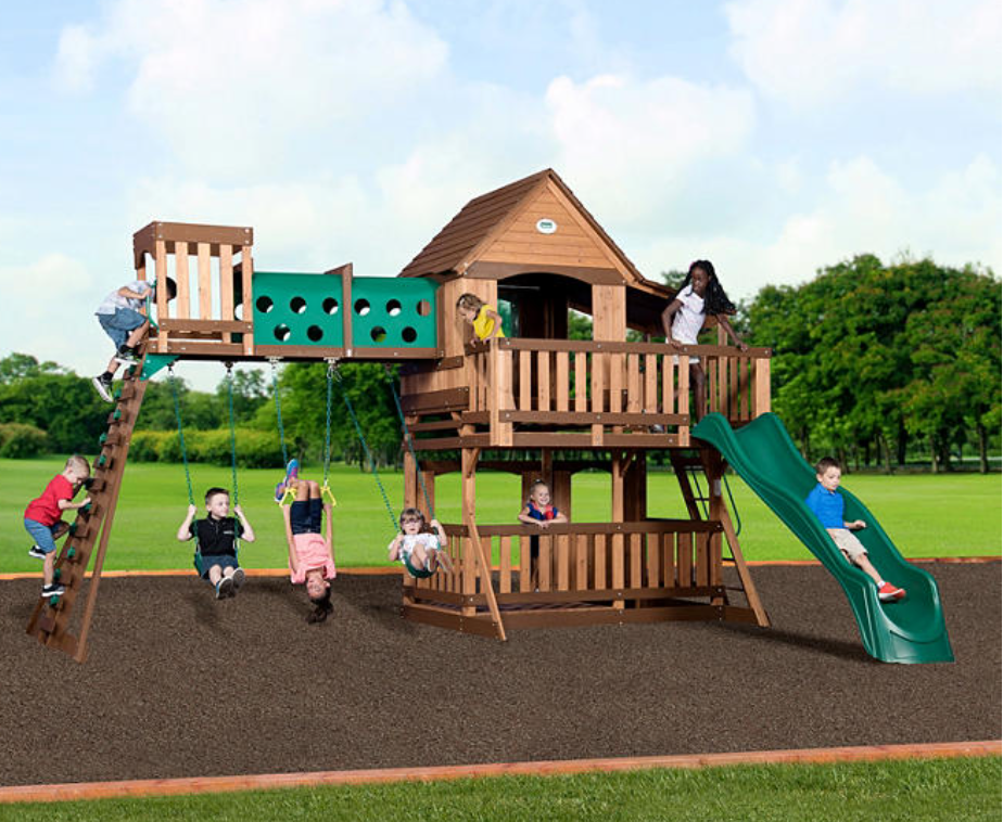 Elite Cedar Swing Set