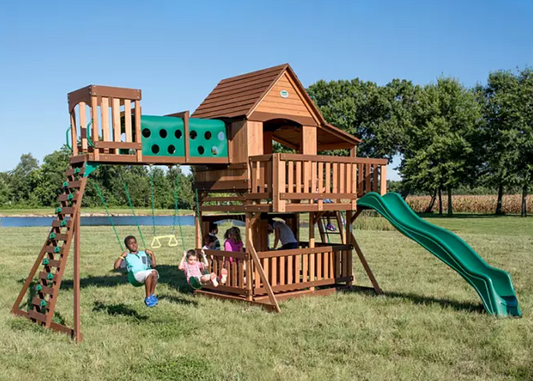 Elite Cedar Swing Set