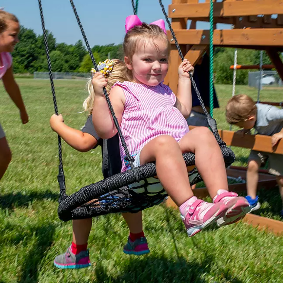Peak Cedar Swing Set