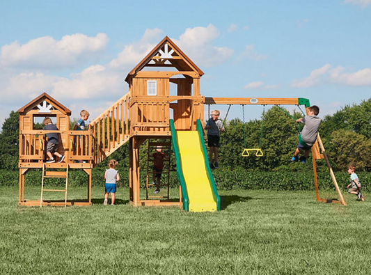 Malibu Cedar Swing Set