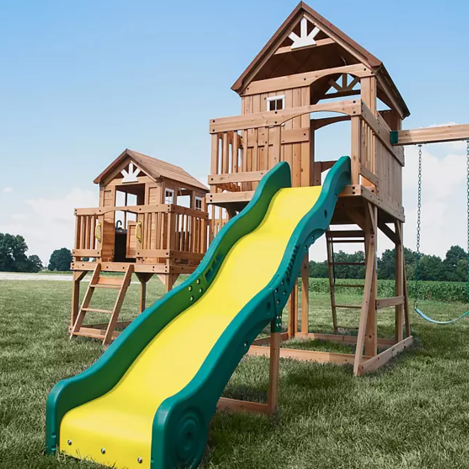 Malibu Cedar Swing Set