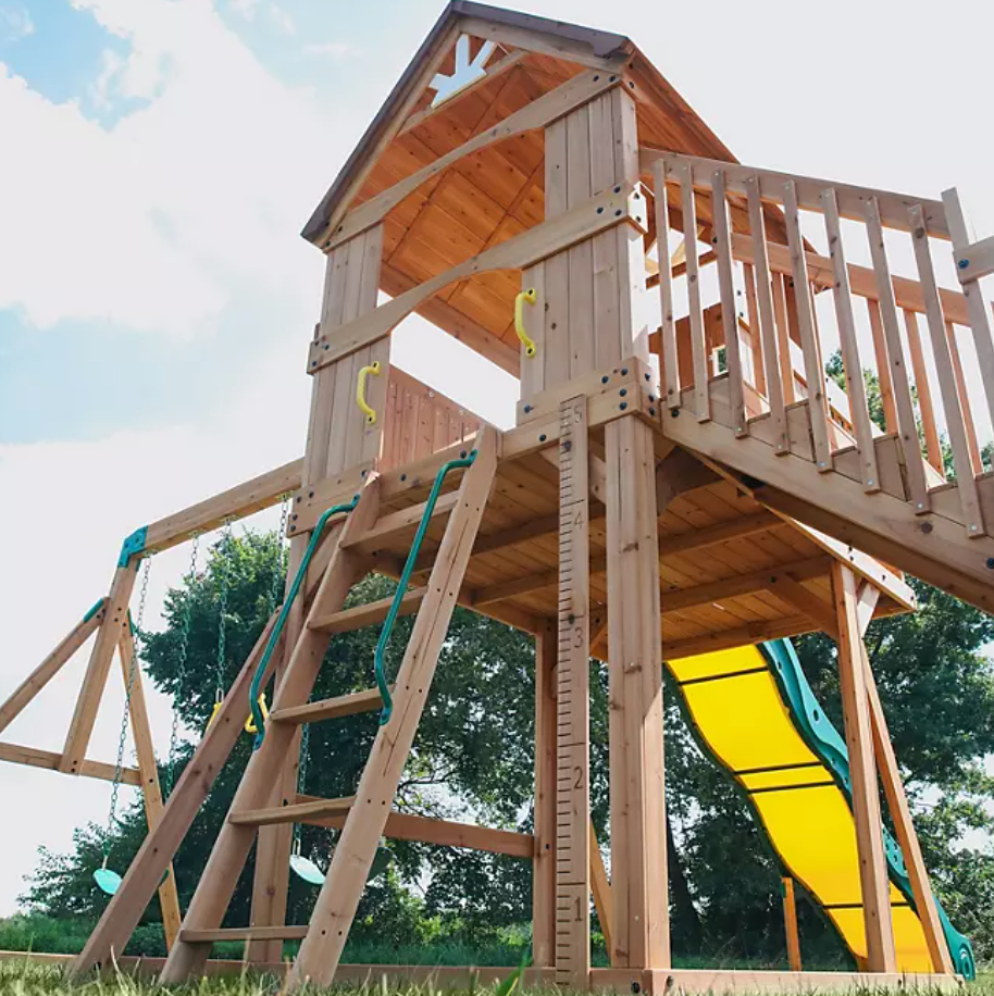 Malibu Cedar Swing Set