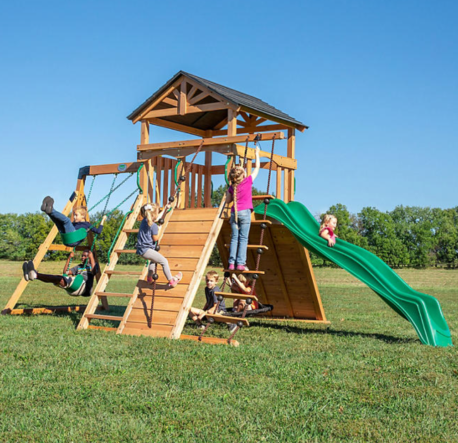 Endeavor Cedar Swing Set