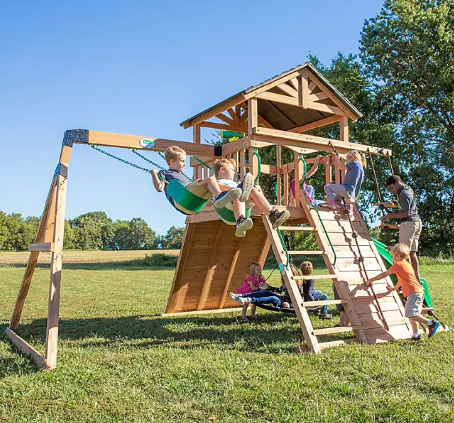 Endeavor Cedar Swing Set