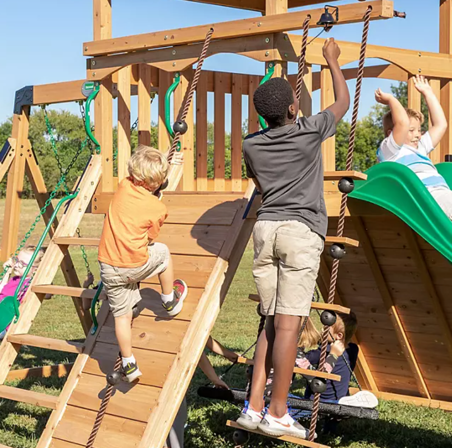 Endeavor Cedar Swing Set