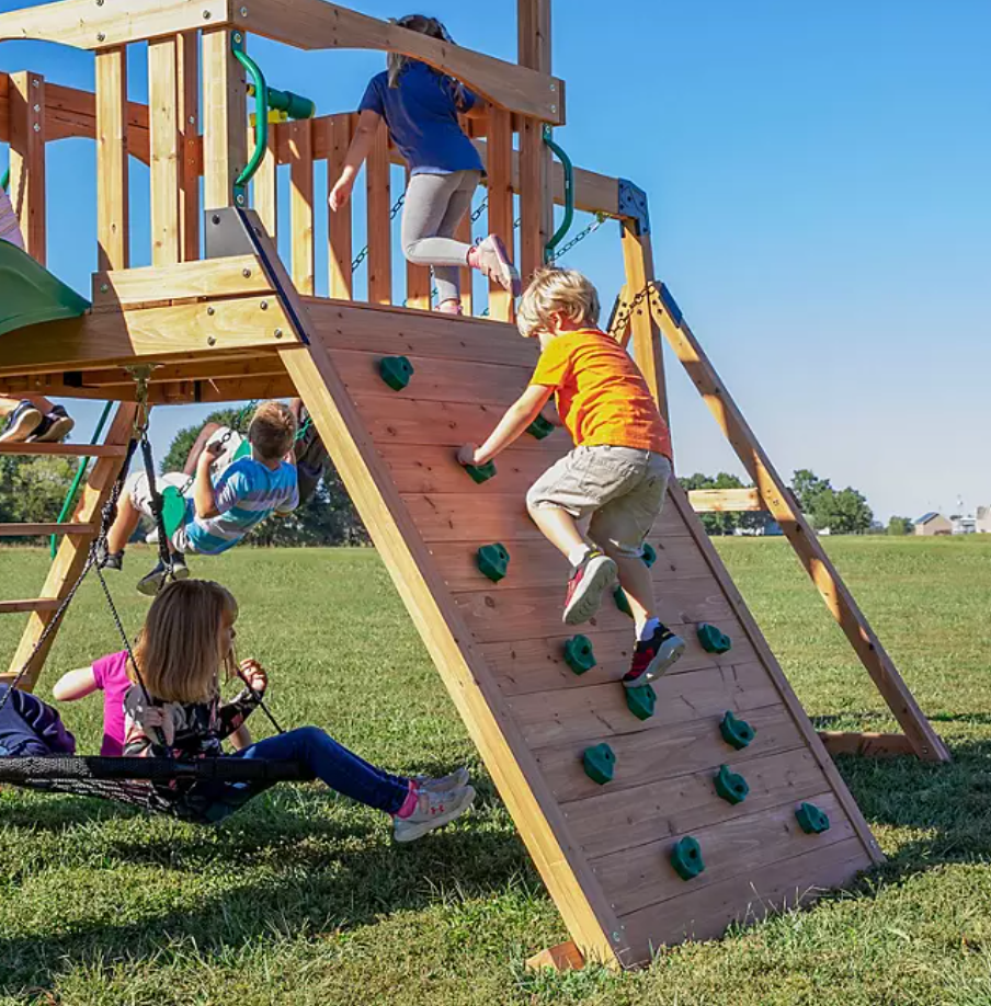 Endeavor Cedar Swing Set
