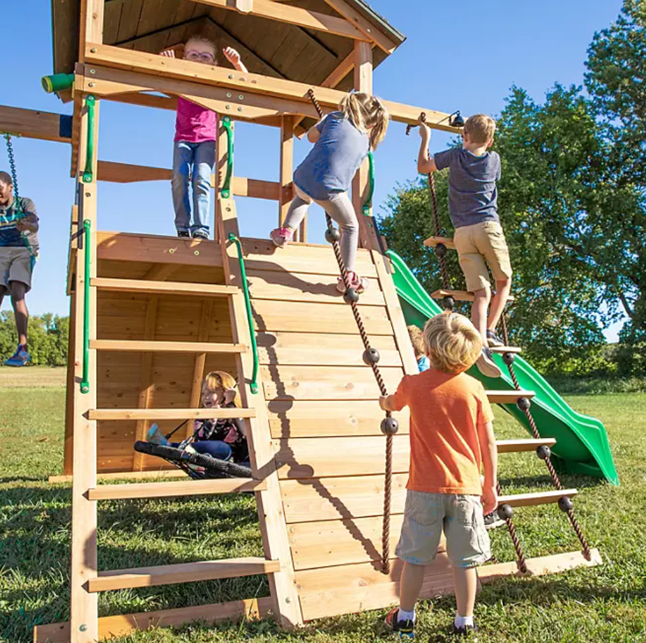 Endeavor Cedar Swing Set