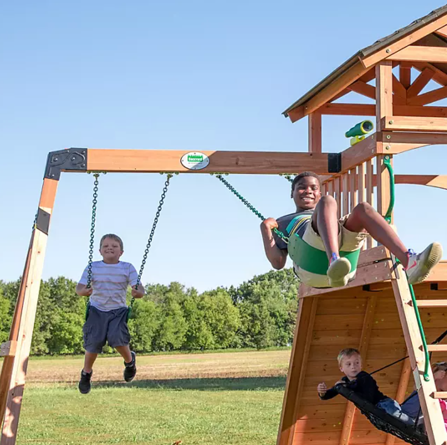 Endeavor Cedar Swing Set