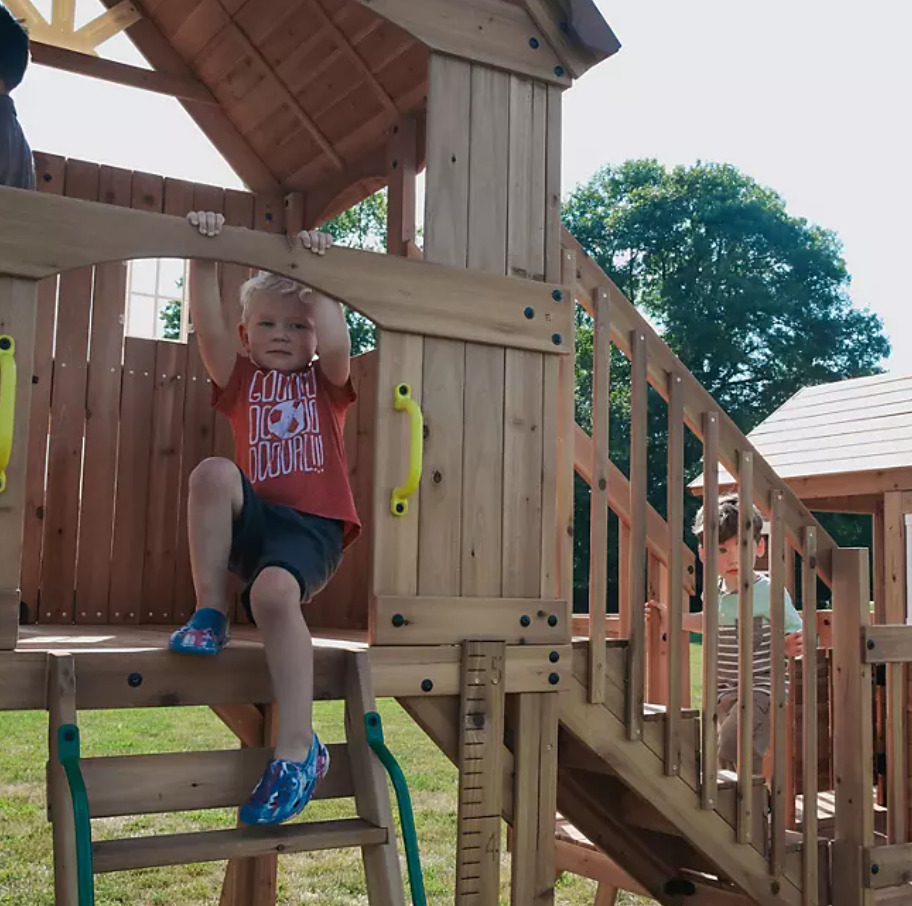 Malibu Cedar Swing Set